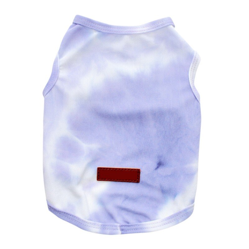 Oddychające ubrania dla małych psów zimowe buldog francuski płaszcz krawat dla psa-barwnik kostium chihuahua bluzy z kapturem dla szczeniąt odzież dla zwierząt: Z / S