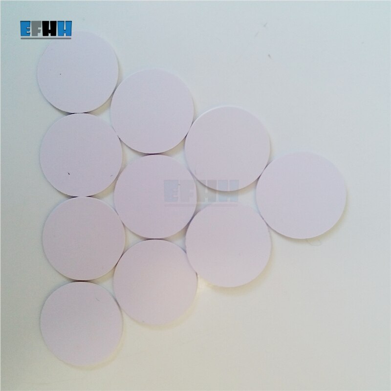 125 KHZ EM4305/EM4205 Diameter 25mm Herschrijfbare RFID Coin Card In Toegangscontrole Kaart