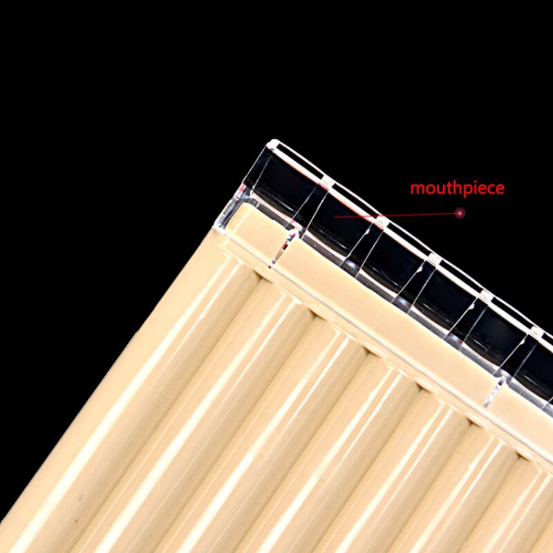 18 Tube Pan Flute - Alto C - ABS Plastic - for Students & Teaching Use