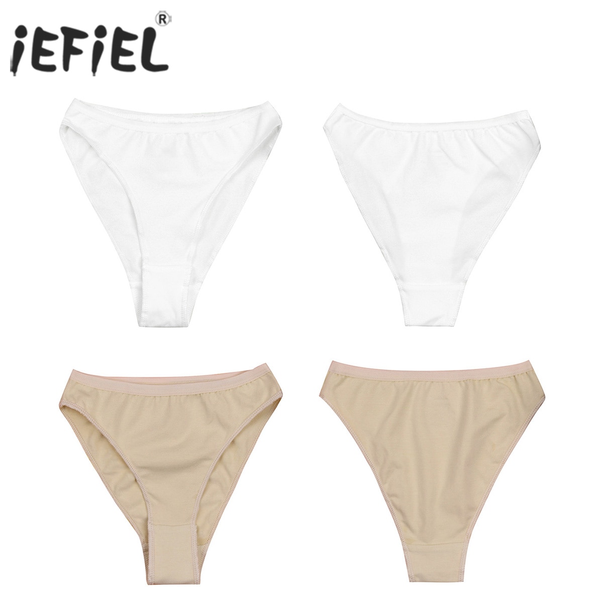 Iefiel børn high cut ballet danse trusser undertøj underbukser piger ballerina gymnastik underdel ballerina trikot danse trusser