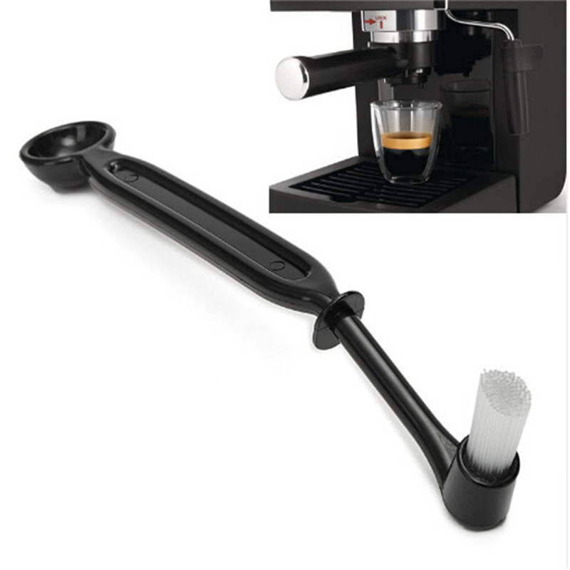 Koffiezetapparaat Borstel Espresso Grinder Machine Groep Hoofd Keuken Nylon Borstel Haren Lepel Huishoudapparatuur Onderdelen