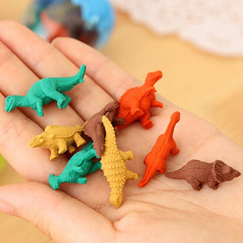 1 piezas Color al azar novedad Mini Kawaii huevo lápiz goma borrador con borradores de huevos estudiantes estacionario