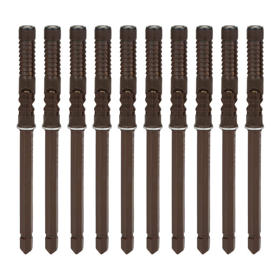 10Pcs Concealed Wall Shelf Bracket Shelf Rack Fixing Brackets Kit 10x100mm