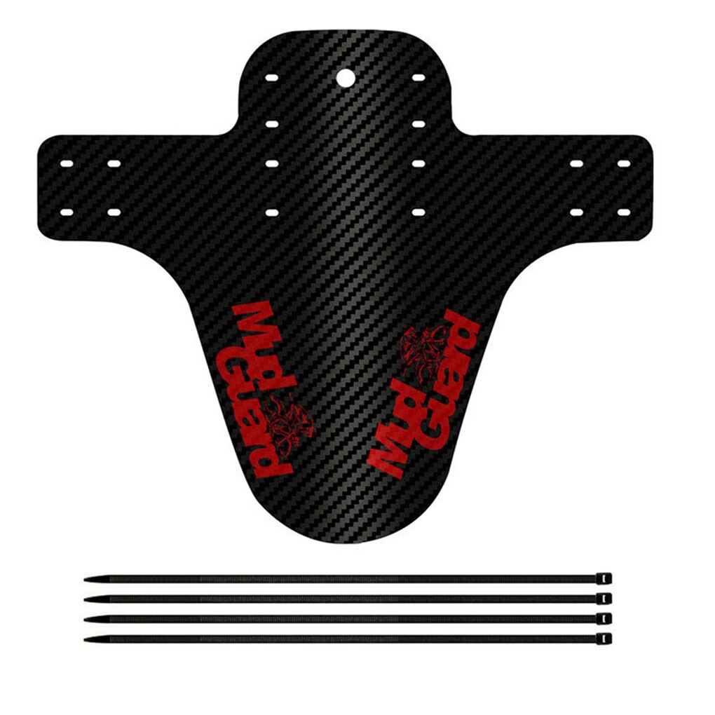 Fiets spatborden voor-/achterwiel spatborden carbon spatborden mtb mountainbike racefiets reparatieset accessoires: 2 260 x 220mm