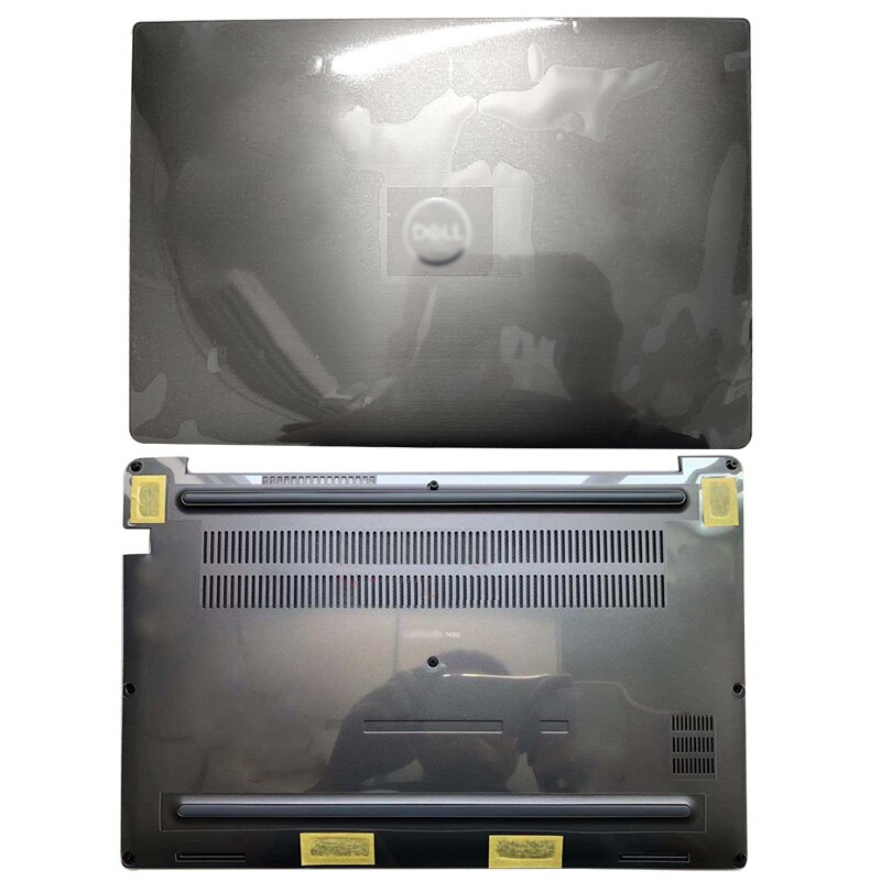 For Dell Latitude E7490 7490 Non-Touch Laptop Case LCD Back Cover/Front Bezel/Hinges/Hinge Cover/Palmrest/Bottom Case Black