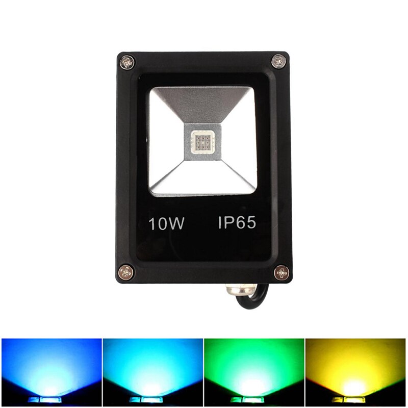 12v 24v ultratunn led strålkastare 10w 20w 30w aluminium röd grön blå vit vattentät  ip65 strålkastare spotlight utomhuslampa