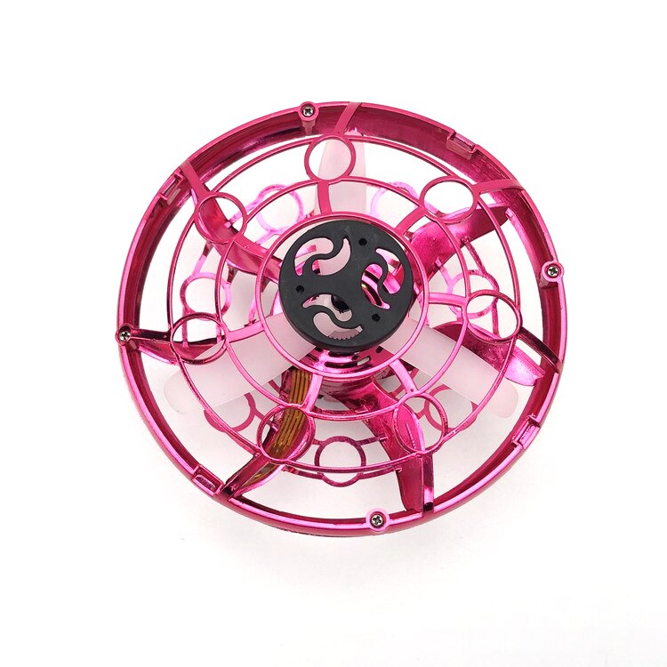 2/1PCS Mini Drone UFO Gyroscope Fly Hand Operated Induction Aircraft Flying Fingertip Gyroscope Quadrocopter: C 1PCS