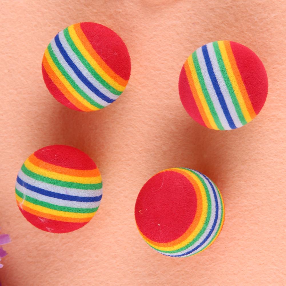 30 Uds. De pelota de Golf suave EVA Rainbow Strip, almacenamiento razonable y práctico acceso, herramienta de ayuda para entrenamiento Interior Exterior