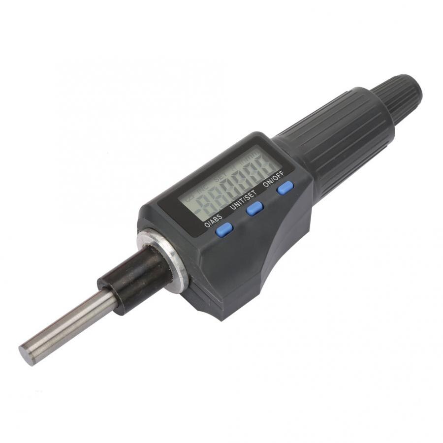0.001mm Digital Micrometer Head 0-25mm Electronic Micrometer Head Support Unit Convert
