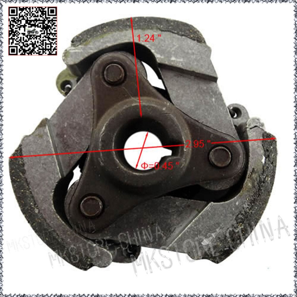Performance Heavy Duty Steel Clutch for 43cc 47cc 49cc Two Stroke Mini Moto Motor Pocket Dirt Pit Bike ATV Quad Engine