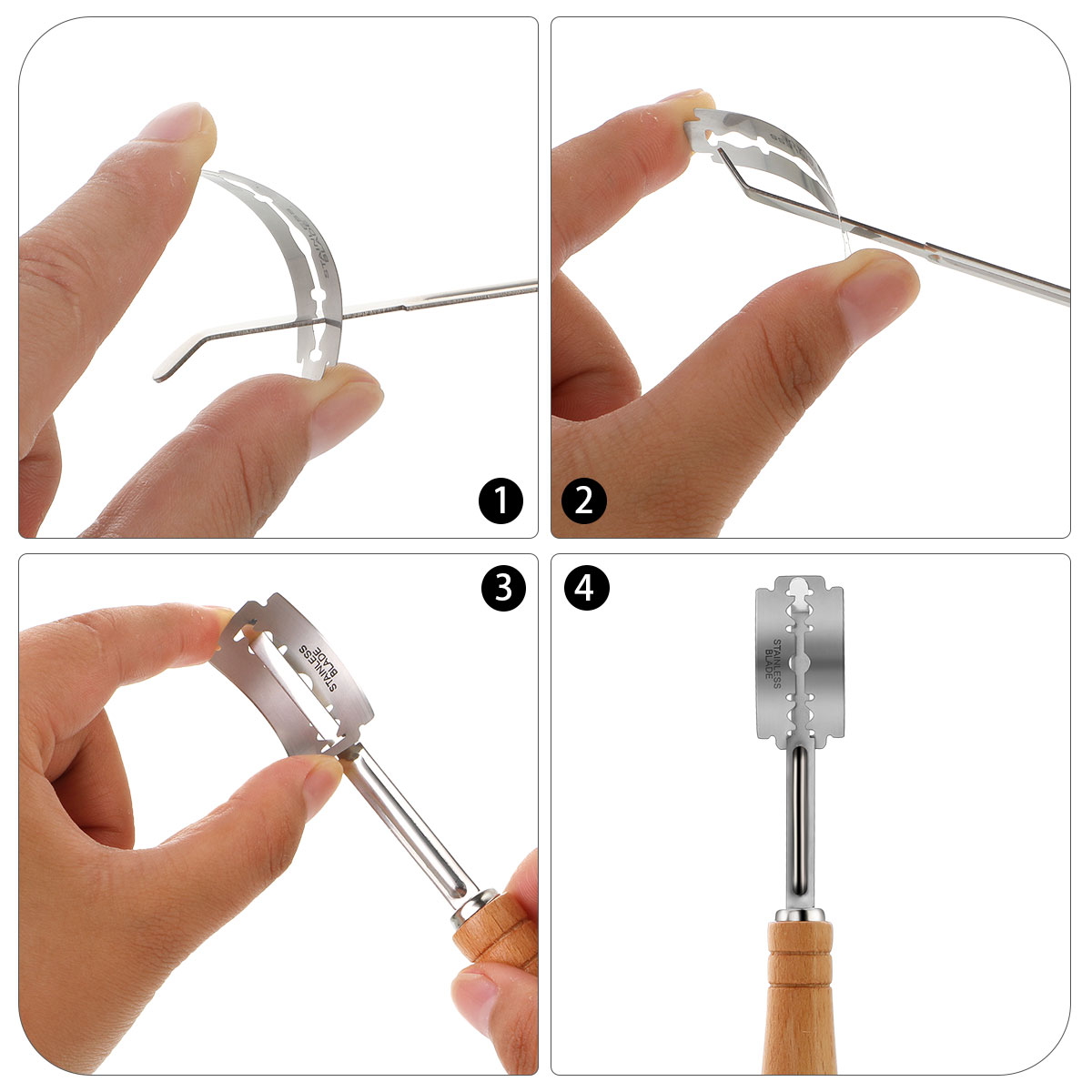 Bread Baking Tool Set Durable Dough Whisk Scraper Kit Baking Supplies Set For Homemade Cake Baking Pastry Tools