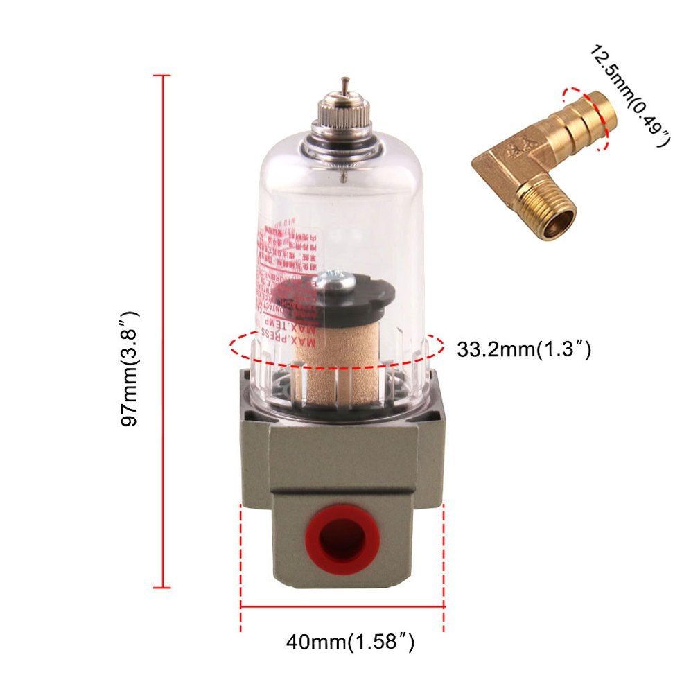 Olie Separator Olie Niveau Monitor Olie Ontlading Motor Inlaatsysteem Afvoer Olie Houden Schoon Draagbare Apparaat