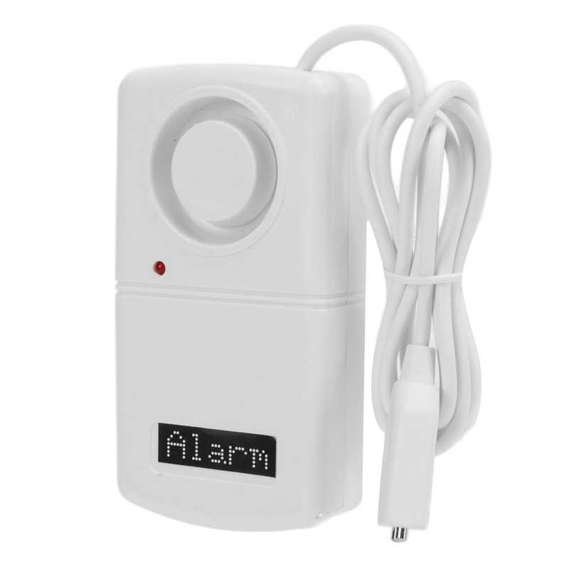 Overflow Alarm Water Leak Sensor Reliable 110dB for Home Kitchen Bathroom Basement