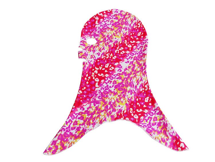 Männer Frauen Gemischt-farbe Facekini Schwimmen Maske Ausschlag Wachen Ohr Schützen Maske Anti-Uv Quallen Tauchen Schwimmen Hüte: Modell 9