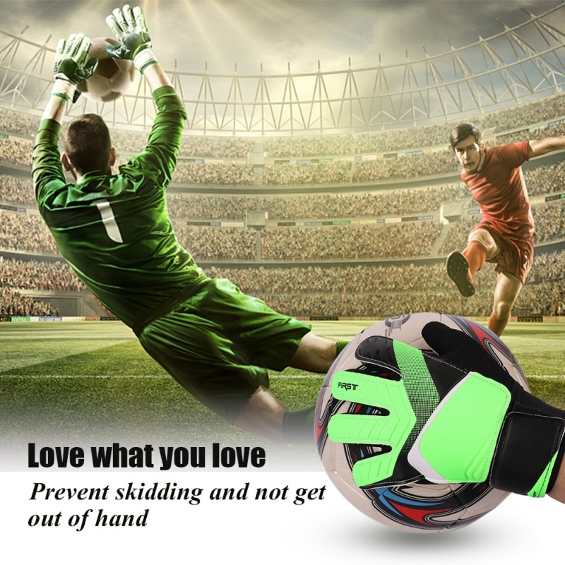 Guantes gruesos de goma antideslizantes para Portero De Fútbol, guantes de protección para dedos de fútbol para portero, accesorios para bicicleta