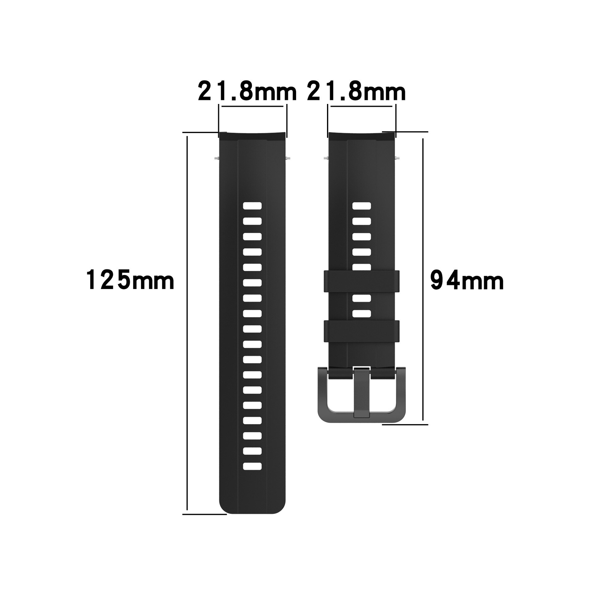 Bracelet en Silicone souple pour Huawei Honor Watch GS Pro, Bracelet de remplacement pour montre intelligente Honor GS Pro