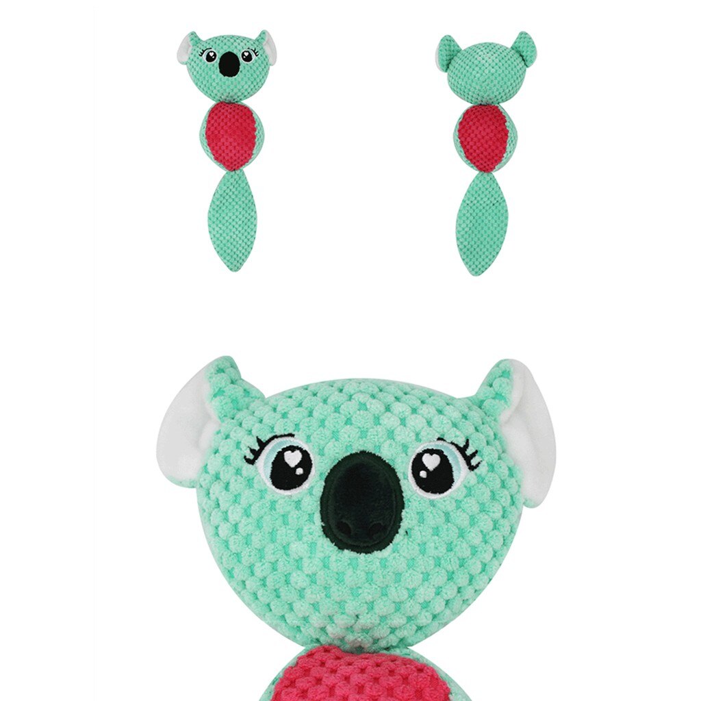 Pet Cartoon Animals Dog Toys Dog Accessories For Dogs Plush Cloth Toy Accesorios Honden Squeaker Sound Plush Dog ​​cat Toys