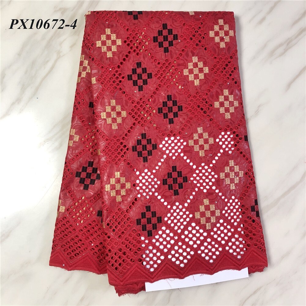 Tela bordada de algodón para mujer, tejido de , color negro, muy bonito: 4