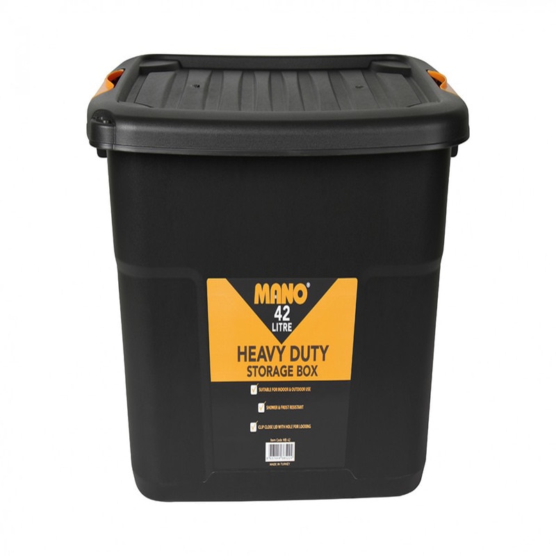 Mano NB-42 boîte de rangement matériel boîte plastique dur boîte en plastique boîte profonde 42 litres