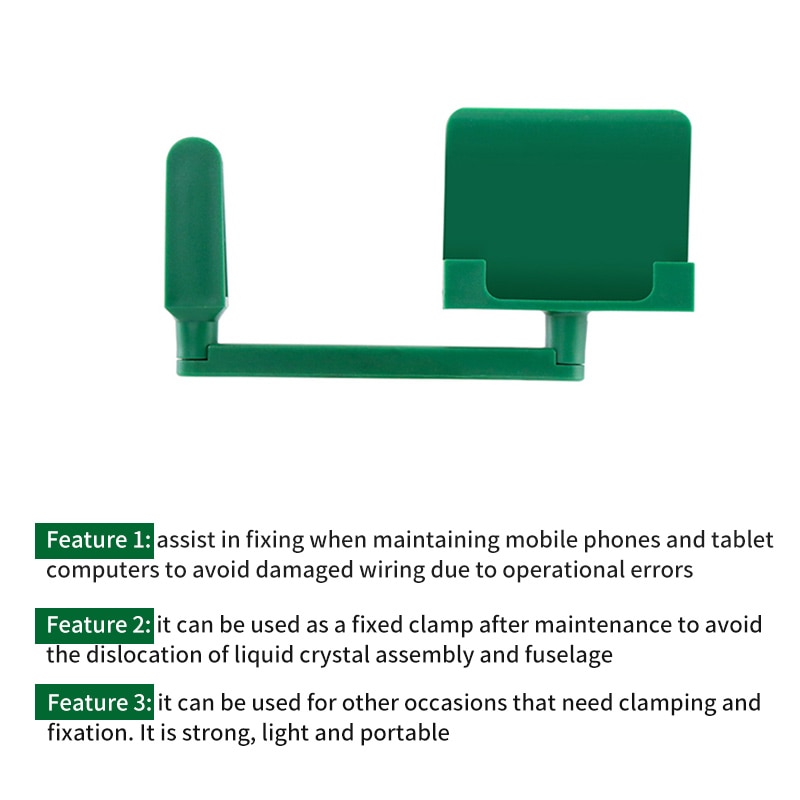 1 sztuk telefon plastikowy regulowany uchwyt mocujący dla IPhone dla Samsung S7 naprawa ekranów lcd telefon komórkowy demontować naprawa narzędzie