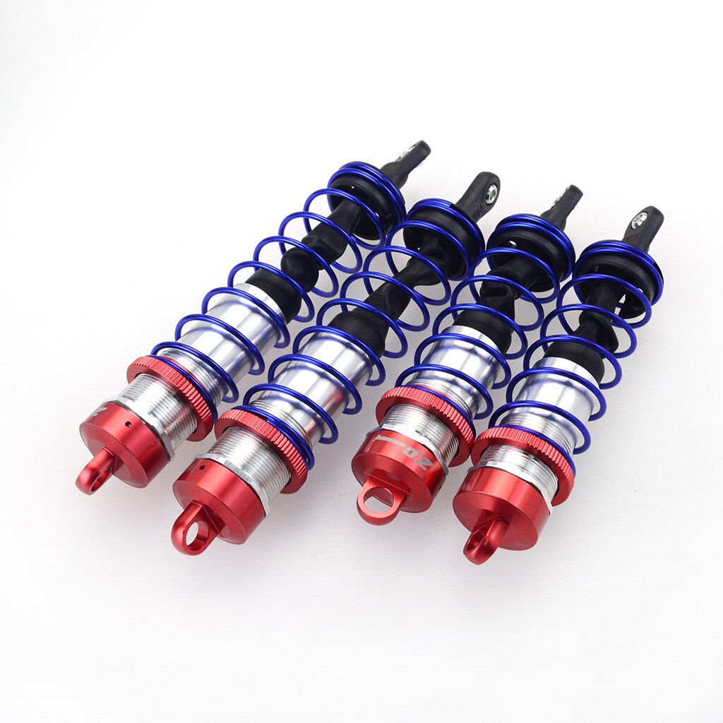 ZD Racing 4PCS Metal Shock Absorber 120mm Front&amp;143mm Rear Damper Suspension for 1/8 RC Car HSP DHK HPI Traxxas JLB Wltoys Drift