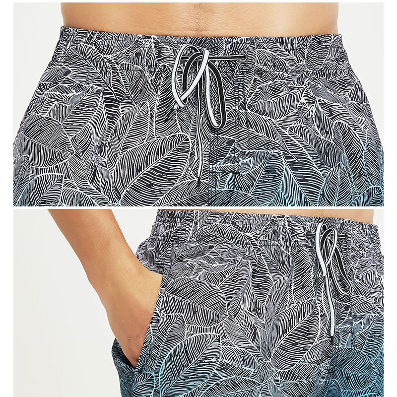 Mannen Strand Board Shorts Zwemmen Print Ademend Knielengte Casual Shorts Mannelijke Zomer Sport Mannen Broek Zee Surf pak