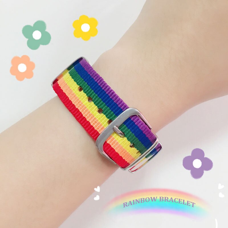 Regenbogen Armbinde Regenbogen Armbinde Vielseitig Paar Armbinde Armbinde Für Homosexuell Und Lesben Stolz