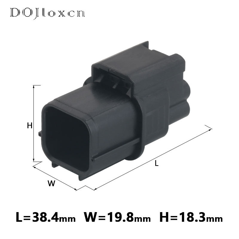 1/5/10/20/50/Sets 6 Pin HV HVG 040 Series Female Male Cable Wiring Connector Auto Spade Plug With Terminal 6188-4908 6189-7040