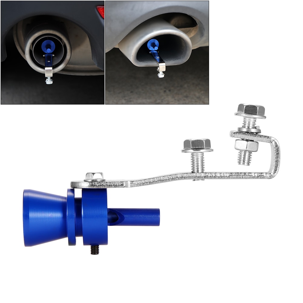 Simulador de sonido azul Universal, Turbo para coche silbato de sonido, dispositivo de reinstalación, silenciador Turbo para coche