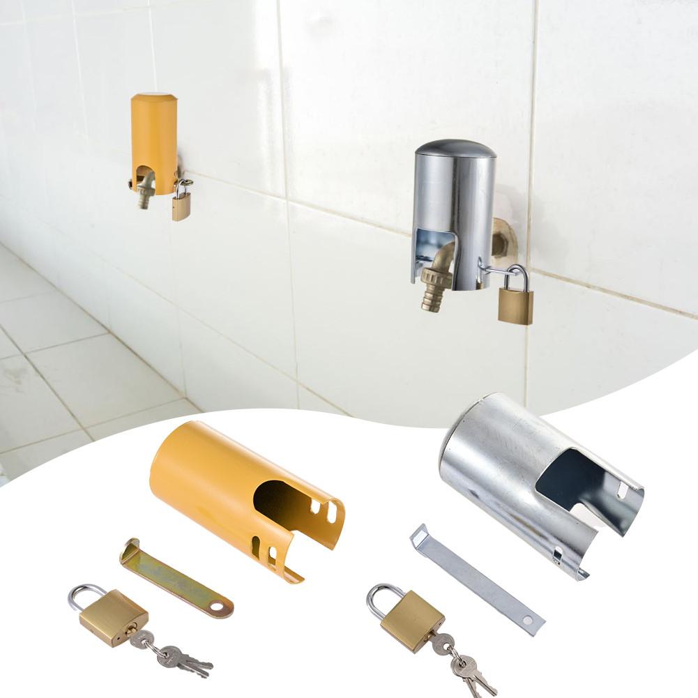 Outdoor Faucet Lock Tap Outdoor Garden Lockable Tap Protective Cover Valve Padlock Home Improvement Faucet Accessories Kits