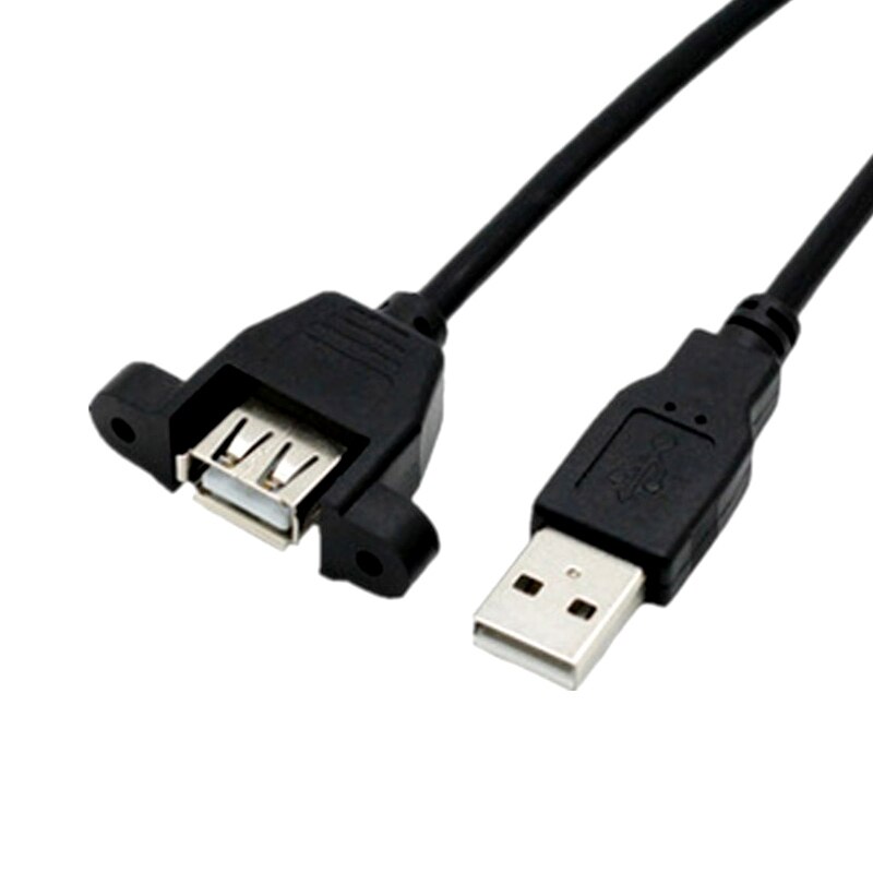 USB 2.0 Extension Cord With Ear usb Cables Male to Female Wire Extend For PC Laptop Projector Mouse Keyboard USB cable Extender