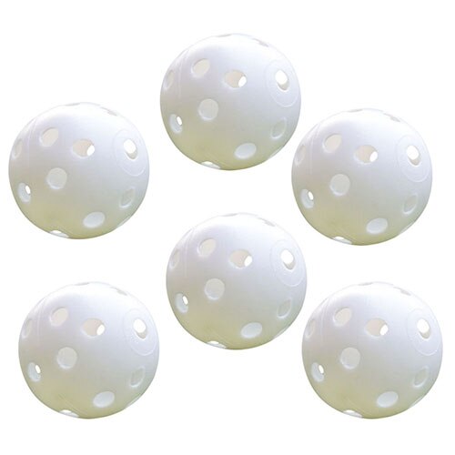 6 uds interior pelota de golf pelotas para practicar golf Luz de bola de Golf entrenamiento agujero golf principiante práctica