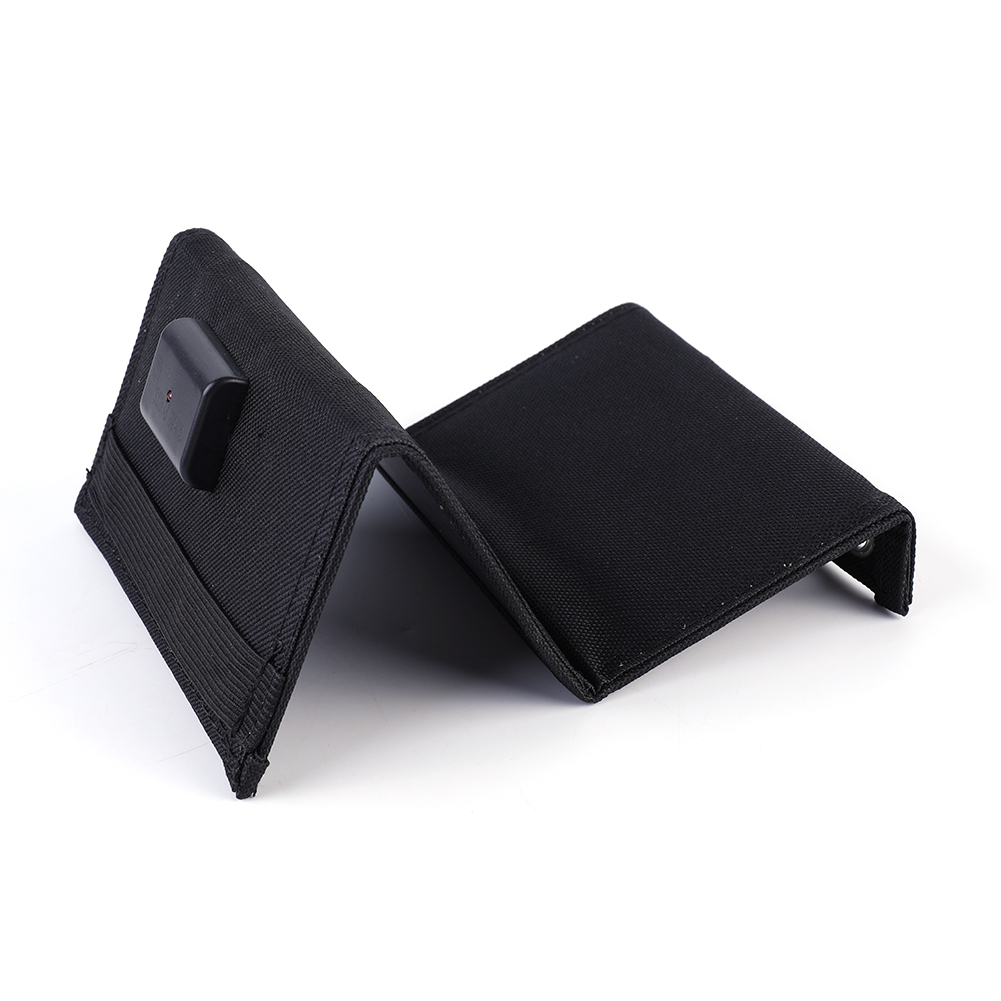 6w 5v , składany, wodoodporny powerbank z panelem słonecznym i karabińczykiem do ładowania 3-5v baterii/telefonu