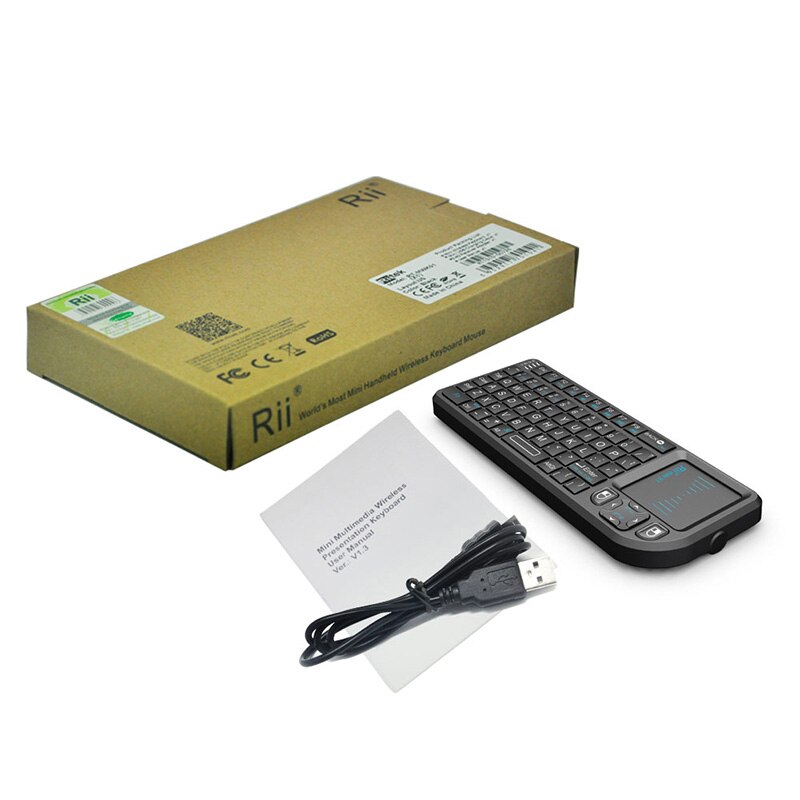Raspberry Pi 3 Pi 2 2.4g wireless keyboard soft Silicone Key touch mouse all-in-one Intelligent TV set-top box: Default Title