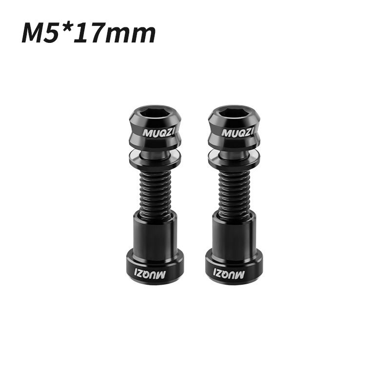 MUQZI Titanschraube M5x17 19mm Vorbauschraube Rennrad Lenker Vorbauschraube
