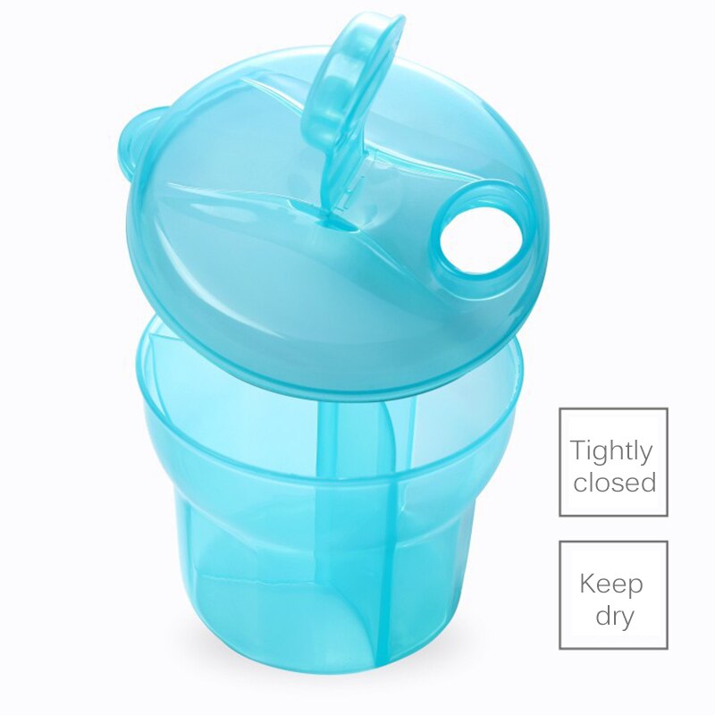 Portable Baby Food Storage Box Essential Cereal Cartoon Infant Milk Powder Box Toddle Snacks Container