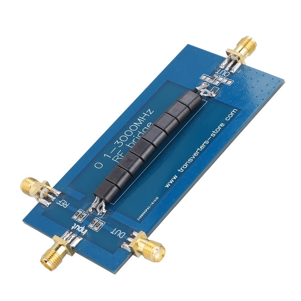 RF SWR Reflection Bridge 0.1-3000 MHZ Standing Wave Bridge Standing Wave Ratio Bridge with Long service life