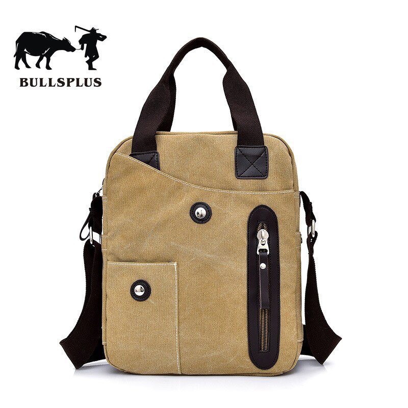 Koreaanse Versie Van De Mannen Mannen Mannen Schouder Schuine Handtas Tas Mode Toevallige Canvas Mannen tas Ipad Kleine Tas Tij