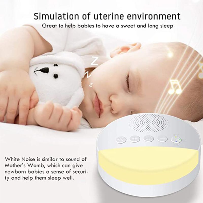 Nature Soothing Sounds Therapy White Noise Machine for Baby Adult Sleeping Relax K43D