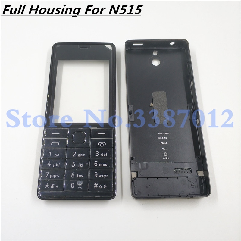 Battery Door Back Cover Full Housing Case Front Frame For Nokia 515 RM-952 With Volume Button With English Keyboard