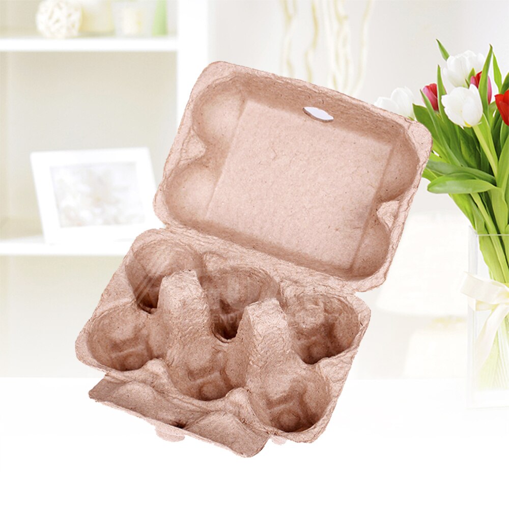 15pcs Chicken Farm Equipment Folding Egg Storage Tray Box Portable Carton Tray 6 Grid Egg Rack