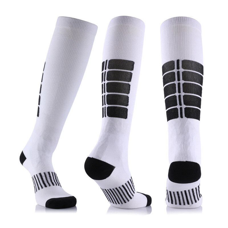 Unisex Sport Football Soccer Long Socks Durable Mixed Color 6pairs/Lot Sports Socks Middle Baseball Hockey Socks