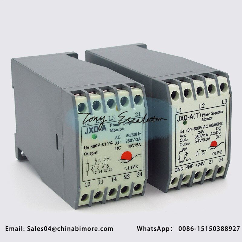 Escalator phase sequence protector special phase sequence relay JXD-A(T) elevator accessories