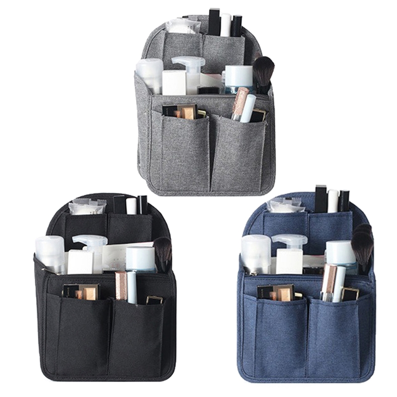 Backpack Organizer Insert Nylon Organizer Insert for Backpacks Rucksack Shoulder Bag Women Divider Foldable