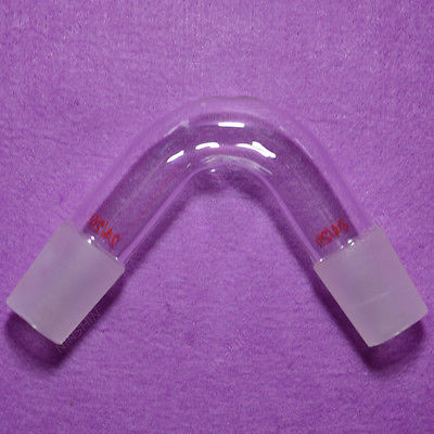 75 bocht distillatie adapter met 24/29 joint, lab glaswerk