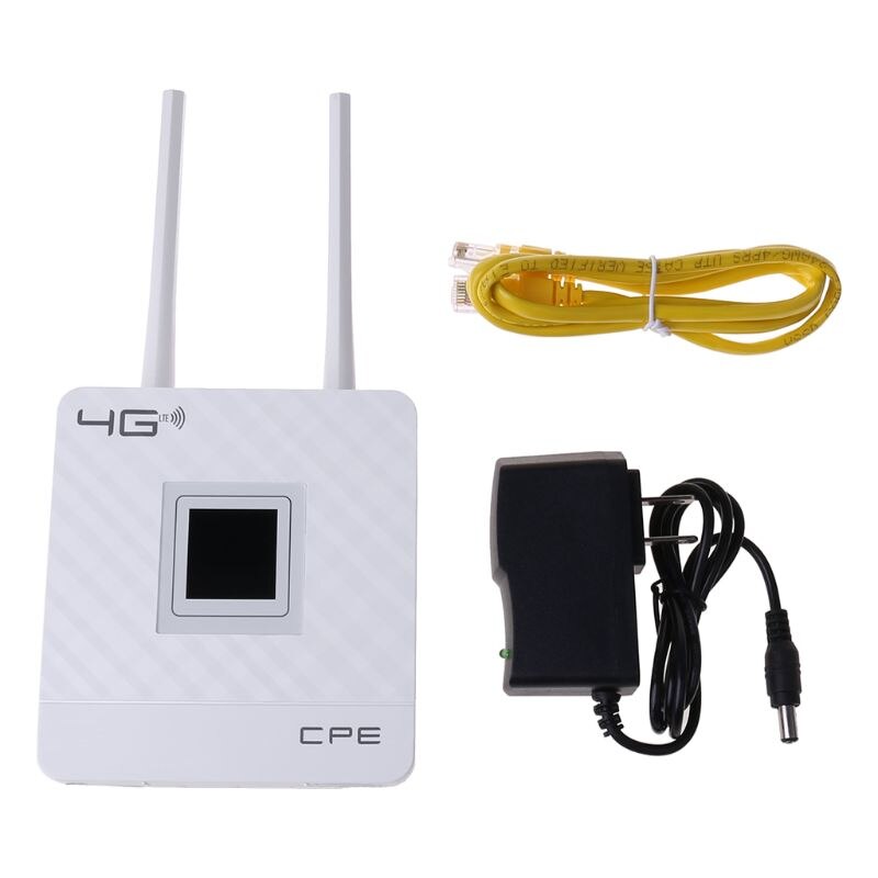 Unlocked 150Mbps 4G LTE CPE Mobile WiFi Wireless Router With LAN Port SIM Slot R9JB