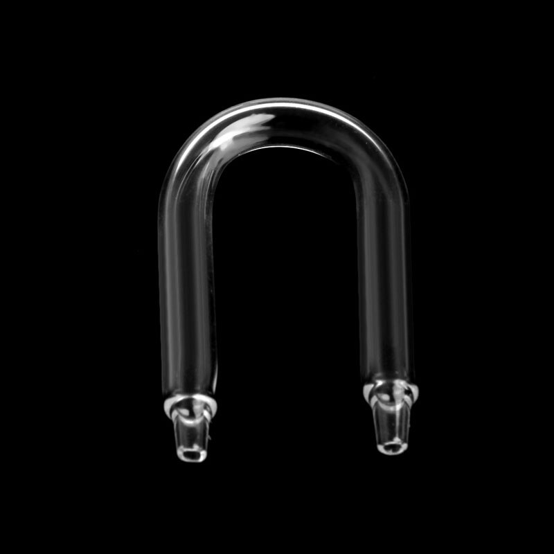 Aquarium Co2 System Diffuser Check Valve U Shaped Glass Tube Bend Accessory DIY