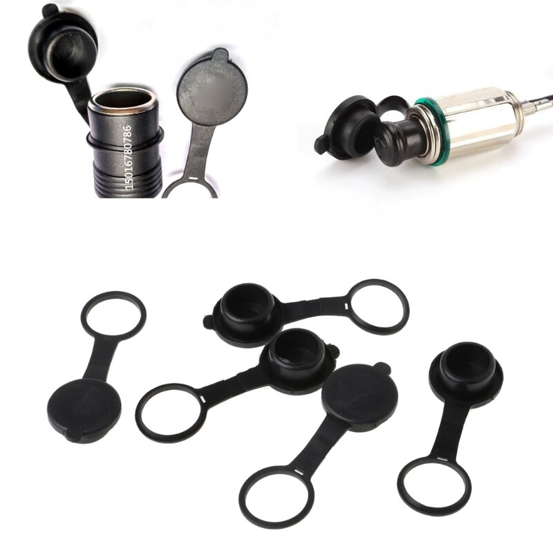 5Pcs Universele Sigarettenaansteker 12V Outlet Deksel Waterdichte Cover Cap