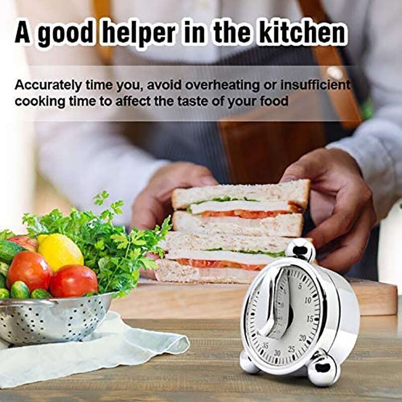 Kitchen Cooking Timer Accessories Without Battery Timer Countdown Alarm Digital Timers Home Kitchen Salon Hairdressing