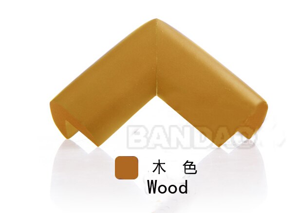 Kinderen Hoek Baby Tafel Hoek Rubber Zuigeling Meubels Tafel Aanrijdingshoek Beschermende Thicken Securite Enfant: wood